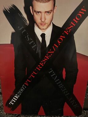 Justin Timberlake 2007 FutureSexLoveShow Tour Program Concert Book.